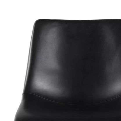 NicBex Dining Chairs Set of 2 PU Leather Barstools Chairs for Dining Table with Metal X Base Suitable for Kitchen, Home Bar