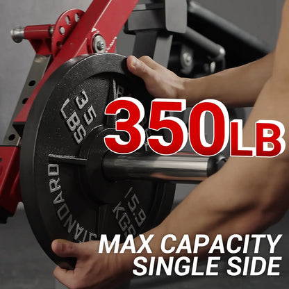 Syedee Leg Extension and Curl Machine, Single Leg Extension, Lying Leg Curl, Standing Leg Curl, Adjustable Leg Exercise Bench with Plate Loaded, Leg Machine Home Gym