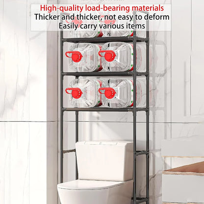 ARCTICICE 3-Tier Over Toilet Storage Rack for bathroom kitchen organizer, Black