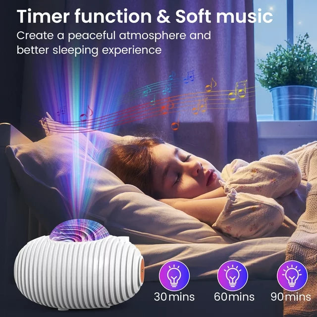 VAVSEA Star Projector, Galaxy Projector for Bedroom, 3-in-1 Astronaut Aurora Light with Remote Control, White Noise Night Light for Kids Adults, Valentines Day Gifts, Room Decor, Home Theater, Ceiling