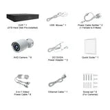 Toguard SC35 8CH Wired Security Camera System Outdoor with 3TB Hard Drive 8pcs 1080P Bullet Surveillance Cameras HDMI Connector