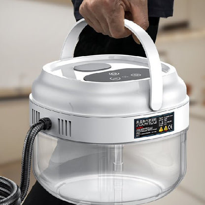 ALILYY 1.5L New Smart High-Temperature Steam Cleaning Machine with Drainable Base, Oven Cleaning, Kitchen Hood Cleaning, and Humidification D67