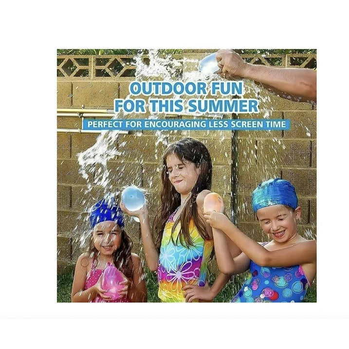 TGCUR Water Balloons, 333Pcs Quick Fill for Summer Party Self Sealing Mix Color