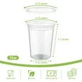 Deli Containers with Lids [25 Set] 32 oz Meal Prep Ccontainers Reusable,Plastic Containers ,BPA Free, Stackable, Leakproof, Microwave and Freezer Safe