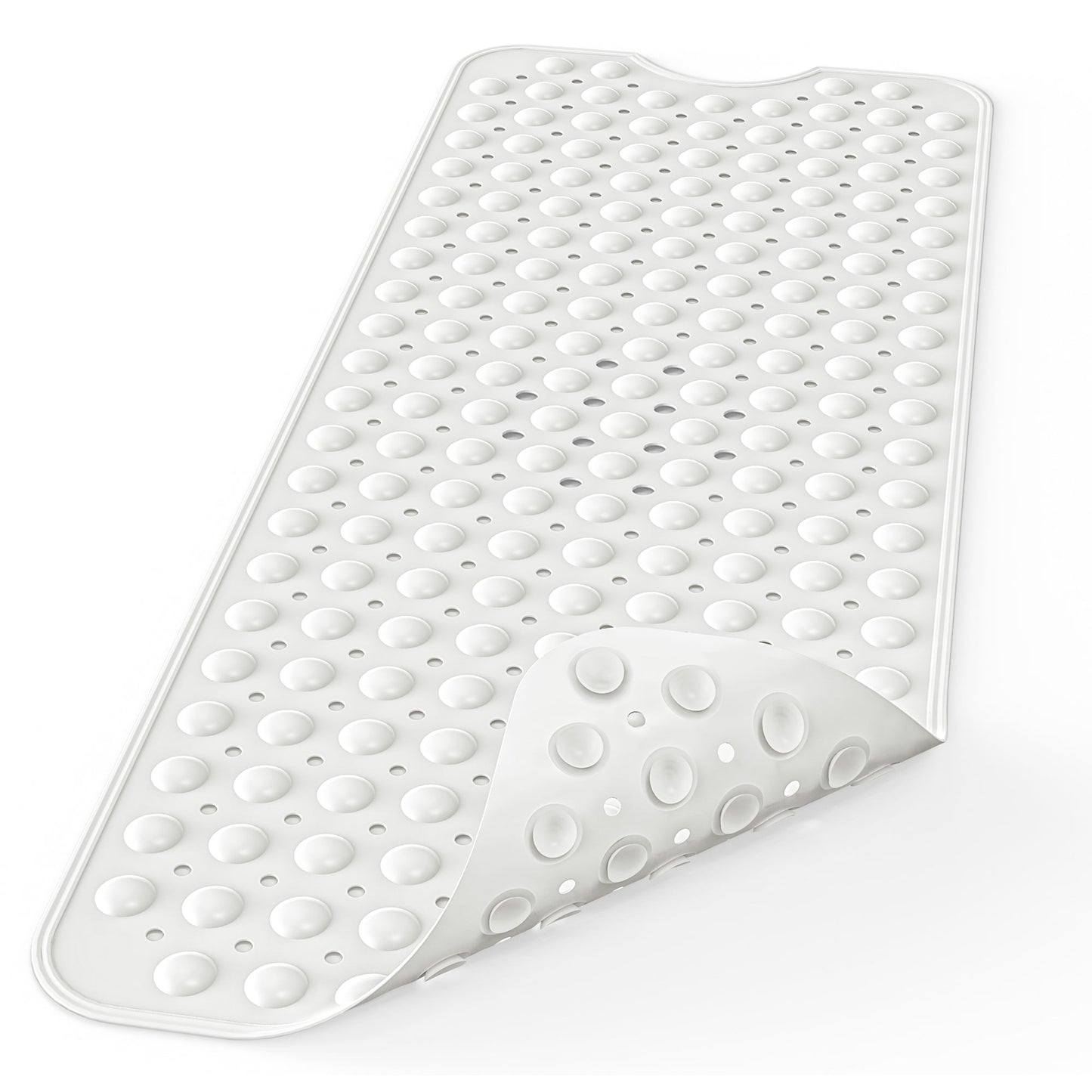 Bathtub and Shower Mats, Extra Long Non-Slip Bath Mat 39 x 16 Inch