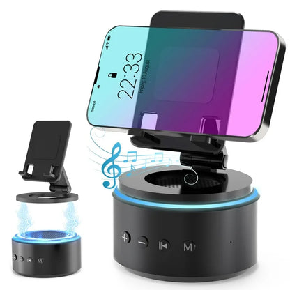 Detachable Cell Phone Stand with Wireless Bluetooth Speaker, Gifts for Men Dad Husband Birthday from Daughter Son Wife, White Noise Sound Machine, Anniversary Him Gifts, Tech Gadgets for Fathers