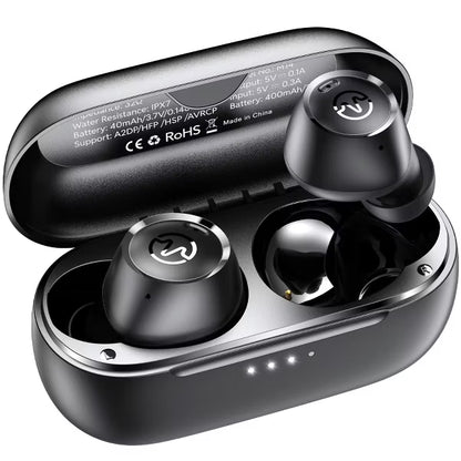 VEATOOL M14 Wireless Earbuds Bluetooth 5.3 in Ear Light-Weight Headphones Built-in Mics, 50 Hours Playtime, IPX7, Immersive Premium Sound