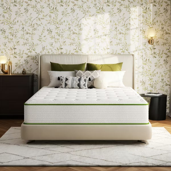 Swedrea Hybrid Mattress Medium Anti Static Cooling Gel Memory Foam Antisensitivity in White