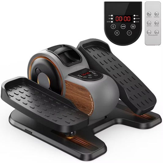 YOSUDA Under Desk Elliptical Machine, Elliptical Leg Exerciser Portable Electric Seated Pedal Exerciser