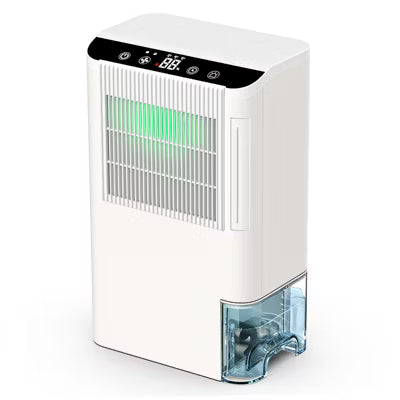 Teendow Dehumidifier for Home, 2000 Sq.Ft Small Dehumidifier with 3.3ft Drain Hose, 2.5L Tank, Timer Sleep Mode for Basement, Bedroom, Bathroom