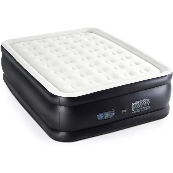 Dexmalle Queen Size Inflatable Air Mattress with Built-in Pump