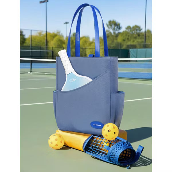 LUZZ All-in-One Pickleball Bag Tote & Duffle Bag with Paddle Pocket and Large Main Compartment