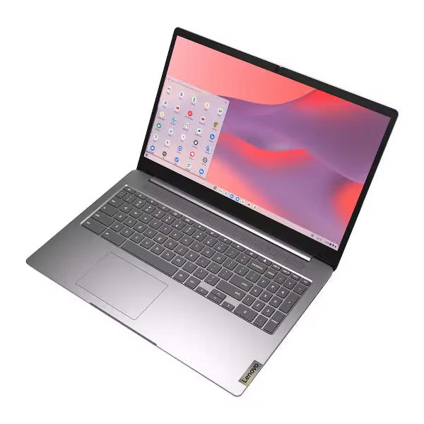 Lenovo - IdeaPad 3i Chromebook 15.6" Full HD Laptop - Intel Celeron - 4GB Memory with 64GB eMMC Storage - Arctic Grey