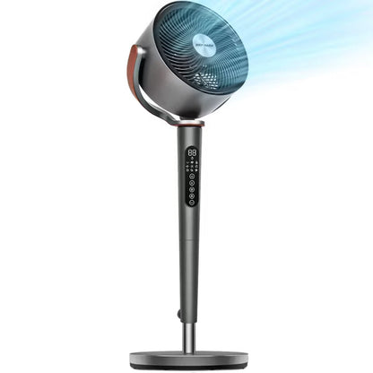 BILT HARD Quiet Pedestal Fan for Bedroom, 120° Oscillating Air Circulator Fan with 12 Speeds, Adjustable Height, 5 Modes & 12-Hour Timer