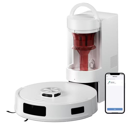 Teendow iMartine Robot Vacuum and Mop Combo with Bagless Self-Emptying Station,18000Pa,45 Days, Robot Vacuum with LiDAR Navigation, App&Alexa Control