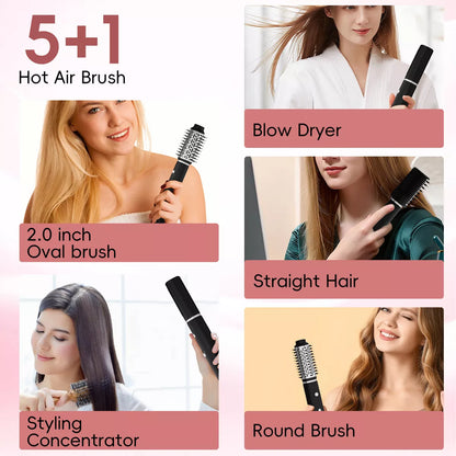 NICEBAY Hair Dryer Brush, High Speed Blow Dryer Brush, Hot Air Styler, Hot Air Styling Brush, Hair Styler