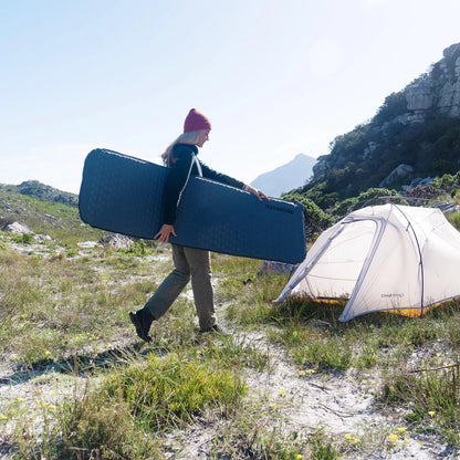 Naturehike Ultralight Self Inflating Insulated Sleeping Pad with Foam,Lightweight Rectangular Sleeping Mat for Camping Hiking,ISPO Award Winner 2024