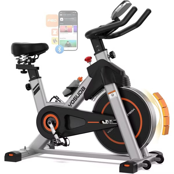 YOSUDA Plus Model Magnetic Exercise Bike, Indoor Cycling Bike Stationary, 350LB Weight Capacity