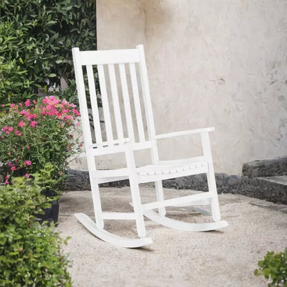 Karl Home | Solid Wood Outdoor Rocking Chair