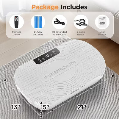 FEIERDUN Whole Body Vibration Plate Exercise Machine