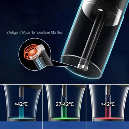 Morfone Electric Ear Cleaning Kit Effective Safe Ear Cleaner Irrigation Flushing System 4 Pressure Modes for Ear Wax Buildup（Gray）