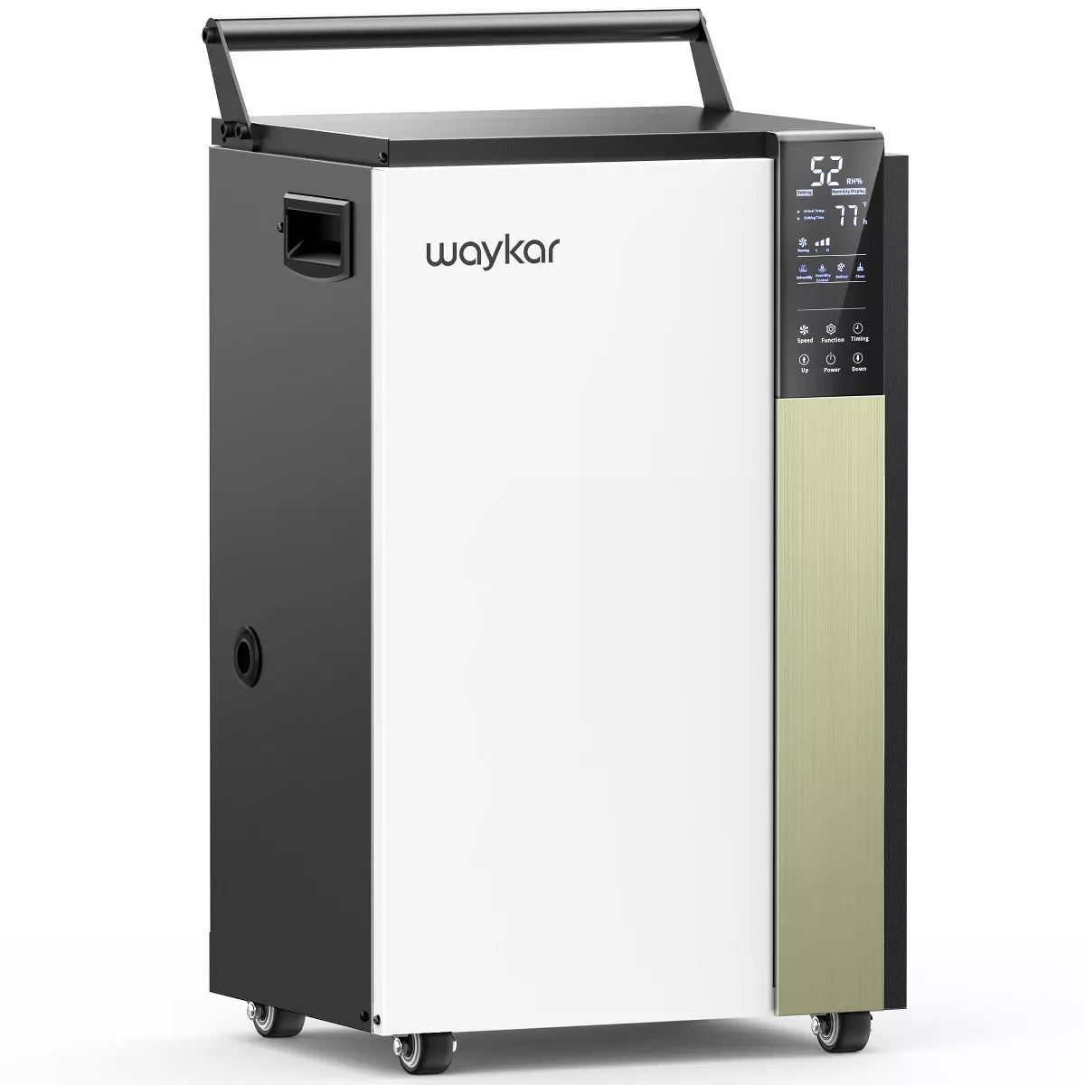 Waykar 190 Pint Commercial Dehumidifier for Home & Basements up to 8000 sq ft