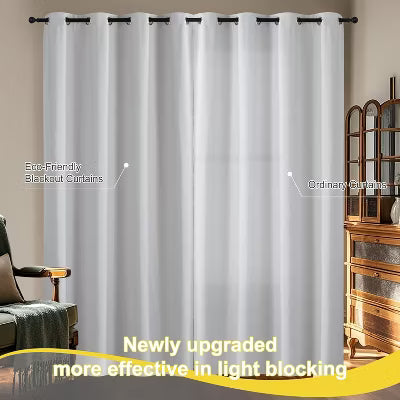 NICETOWN Blackout Curtain Panels Thermal Insulated Window Curtains for Bedroom Living Room 2 Pack