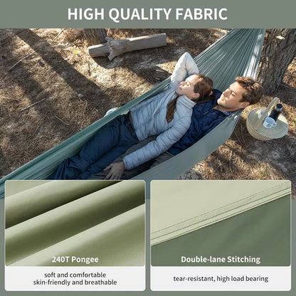 Naturehike Swing Hammock 1-Person Camping Hammock Sturdy Portable Durable Swing 180kg Load Capacity for Outdoor, Trekking, Travelling, Garden