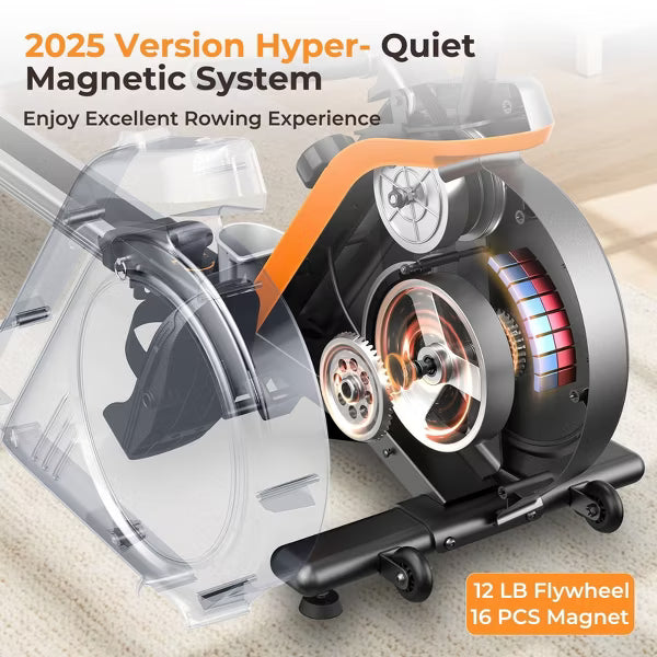 YOSUDA Magnetic Rowing Machine 350 LB Weight Capacity