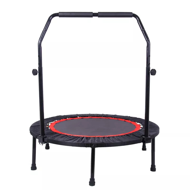 VisioGear Trampoline, 40" Mini Kids Trampoline, Indoor Outdoor Toddler Bouncer, Black, 39.37*39.37*45.28