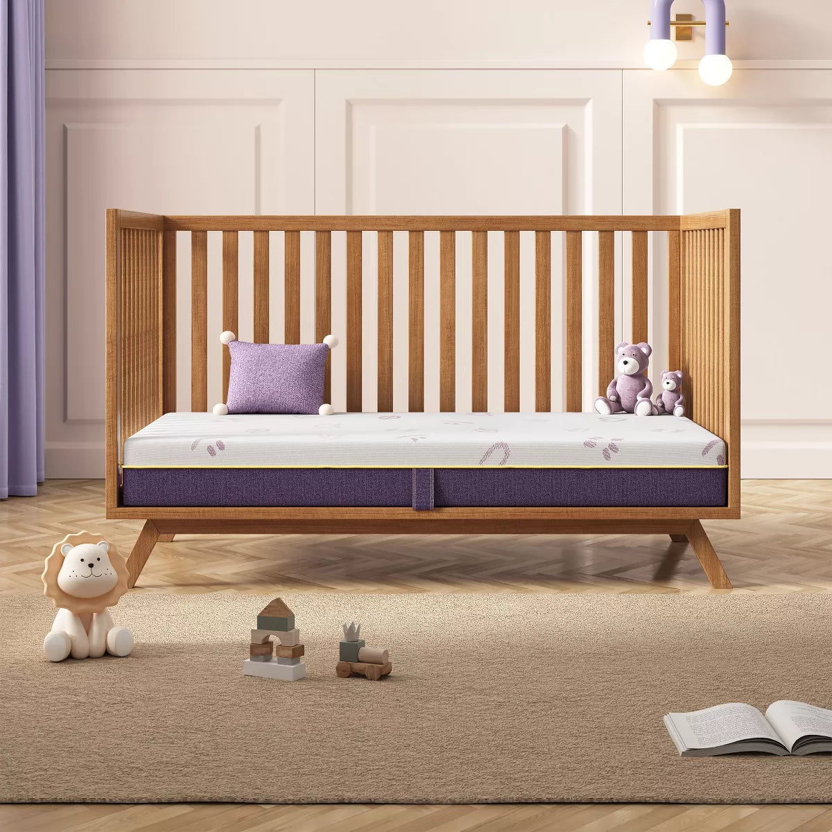 Sersper Baby Crib Mattress-Soft, Safe, and Breathable with Cooling Memory Foam