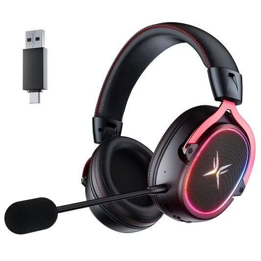 TAGRY K3 Wireless Gaming Headset: 2.4GHz/Bluetooth, 7.1 Surround Sound, 70H Playtime, ENC Mic, Over-Ear