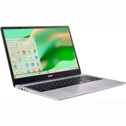 Acer - Chromebook 315 - 15.6" Full HD Laptop - Intel Celeron N4500 - 4GB LPDDR4X - 64GB eMMC - Protective Sleeve – Silver - Sparkly Silver