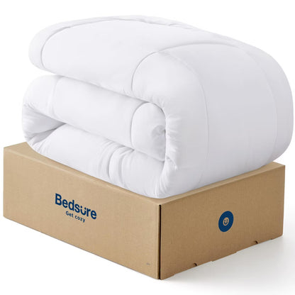 Bedsure Comforter Duvet Insert - Quilted Comforters All Season Duvet, Down Alternative Bedding, with 8 Tabs, Gifts for Women/Men