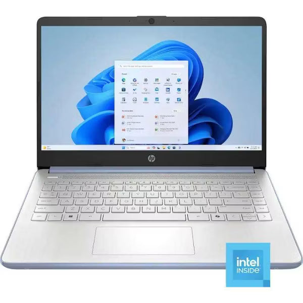 HP - 14" Laptop - Intel Processor N150 - 4GB Memory - 128GB UFS - Sky Blue