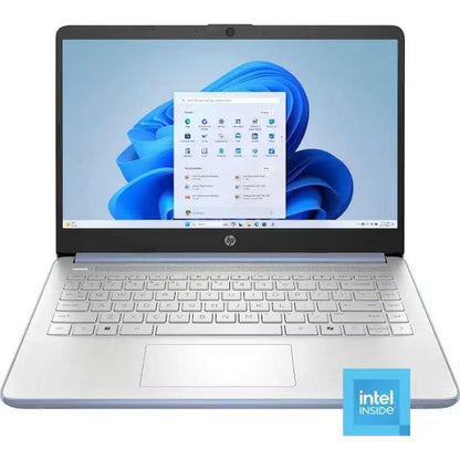 HP - 14" Laptop - Intel Processor N150 - 4GB Memory - 128GB UFS - Sky Blue