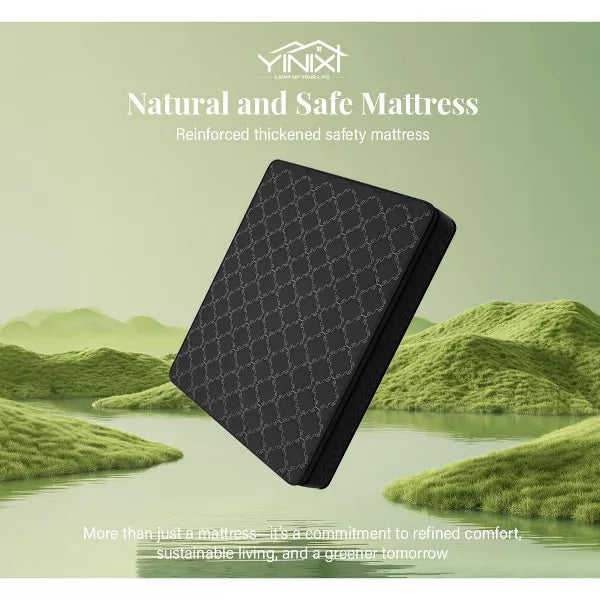 12" & 10" Medium Firm Pillow Top Cooling Gel Hybrid Mattress With Certipur-us Certified Foam
