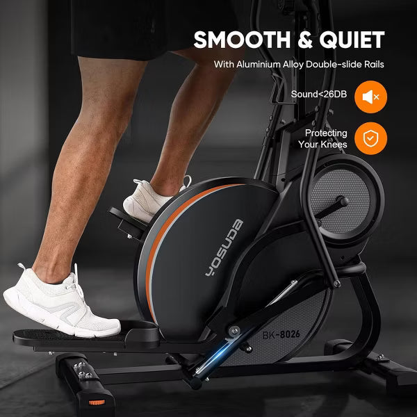 3-in-1 Elliptical Machine for Home Use, Pro Cardio Climber Stepping Elliptical Machine -2024 Model