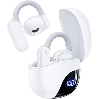 Real-Time AI Translator Earbuds | 164 Languages, 80H Playtime, Bluetooth, Audifonos Traductores, Travel/Business, White
