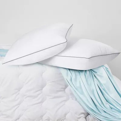 Likepay Ultra-Soft 100% Polyester Bed Pillows for Heavenly Dreams - Choose Your Perfect Size!