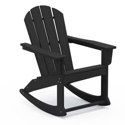 Hyleory HDPE Adirondack Rocking Chair for Patio, Porch & Garden