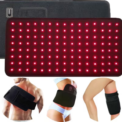 Morfone 3 in 1 Timed Therapy Mat for Relieving Shoulder Back and Knee Pain Red Light Therapy Mat