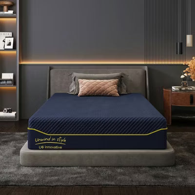 Resenkos Full Size Mattress 10 Inch, Memory Foam Mattress for Cool Sleep, Full Size Mattress in A Box, Pressure Relief