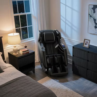 KOLIGEY 1 - Black Drawer Nightstand With Charging Station, Versatile Side Table With Storage