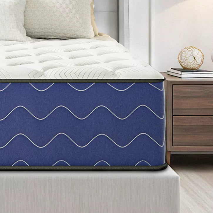 Swedrea Hybrid Mattress Medium Cooling Memory Foam Bed-in-a-Box Black