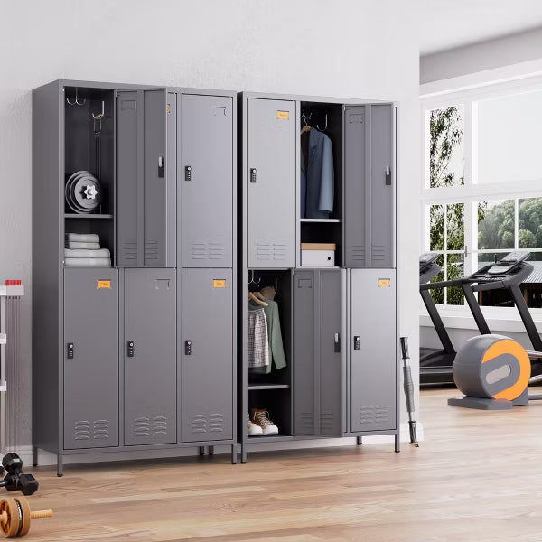 SUXXAN Metal Storage Locker for Employees for School Gym,Assembly Required