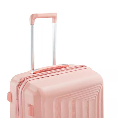 Wooakway Luggage 4 Piece Sets(14"/20"/24"/28"), Hard Shell Lightweight TSA Lock Carry on Expandable Suitcase
