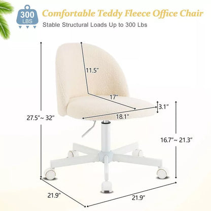 Karl Home | Task Chair Office Desk Chair Make Up Chair With Wheels
