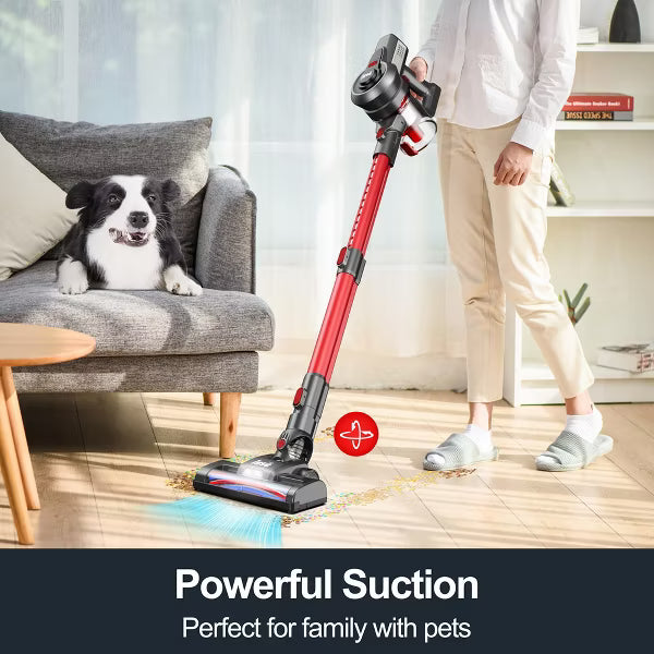 INSE N650 Cordless Vacuum Cleaner 12Kpa 160W Rechargeable Stick Vacuum super lightweight Rechargeable Vacuum Cleaner Up to 45 Mins Runtime