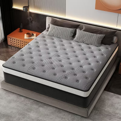 CHEVNI 12-14 Inch Mattress in a box Hybrid Spring Memory Foam Medium Firm